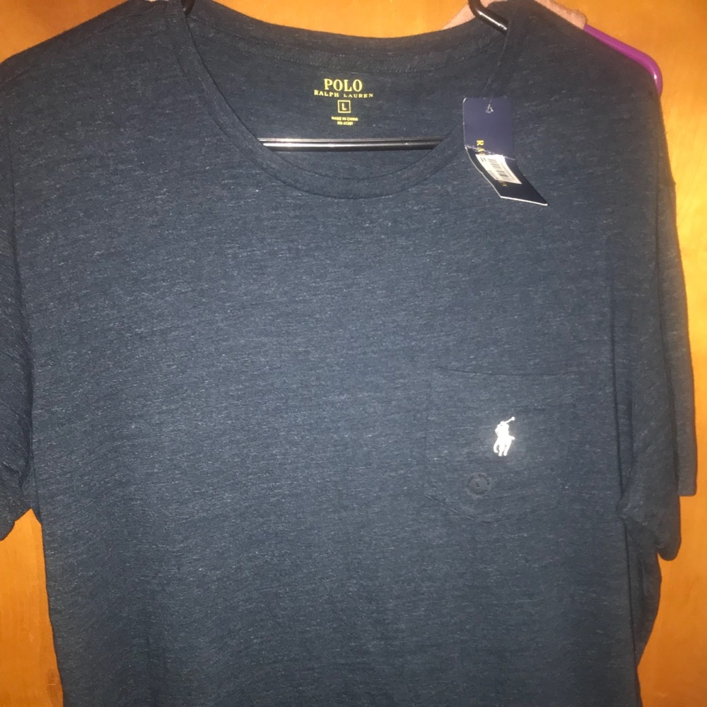 Dark blue polo T-shirt for Men